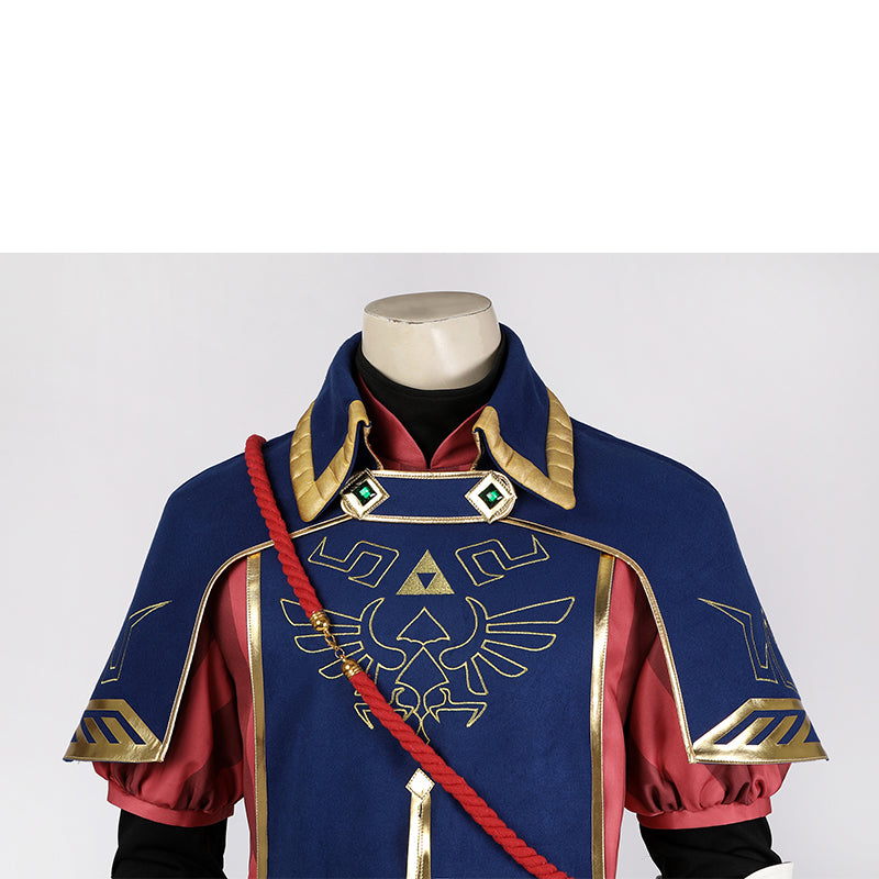 Link Royal Guard Uniform Game Zelda Link Cosplay Costume Halloween Bat – ACcosplay