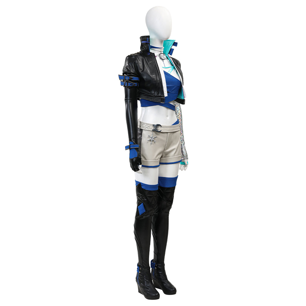 Marvel Rivals Luna Snow Cosplay Costume Halloween Outfit ACcosplay