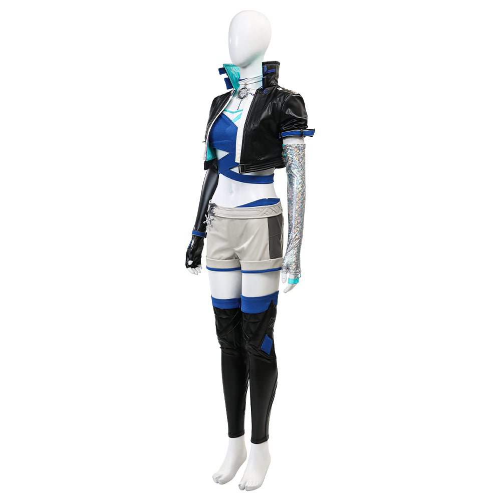 Marvel Rivals Luna Snow Cosplay Costume Halloween Outfit ACcosplay