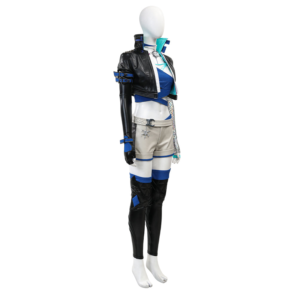 Marvel Rivals Luna Snow Cosplay Costume Halloween Outfit ACcosplay