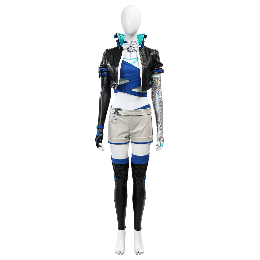 Marvel Rivals Luna Snow Cosplay Costume Halloween Outfit ACcosplay
