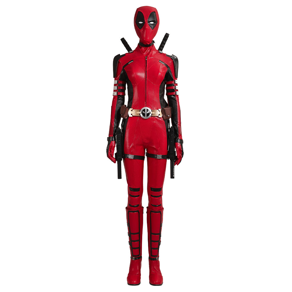 New Deadpool & Wolverine Lady Deadpool Cosplay Costume Updated Version ACcosplay