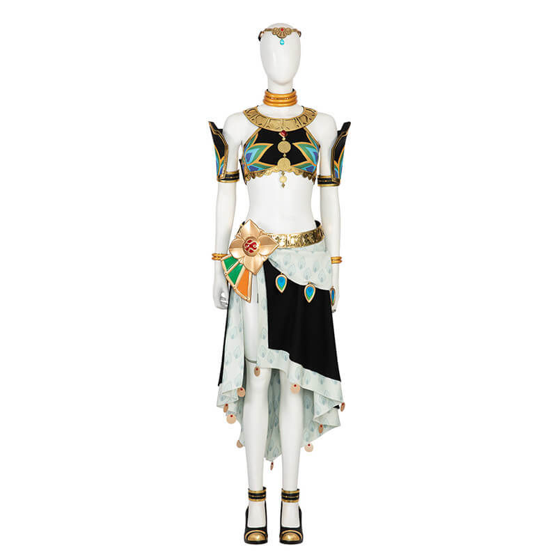 Makeela Riju TOTK Costume 2023 Legend of Zelda Riju Cosplay Suit ACcosplay