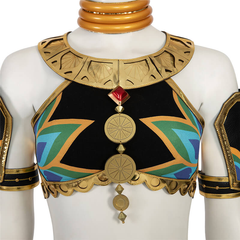 Makeela Riju TOTK Costume 2023 Legend of Zelda Riju Cosplay Suit ACcosplay