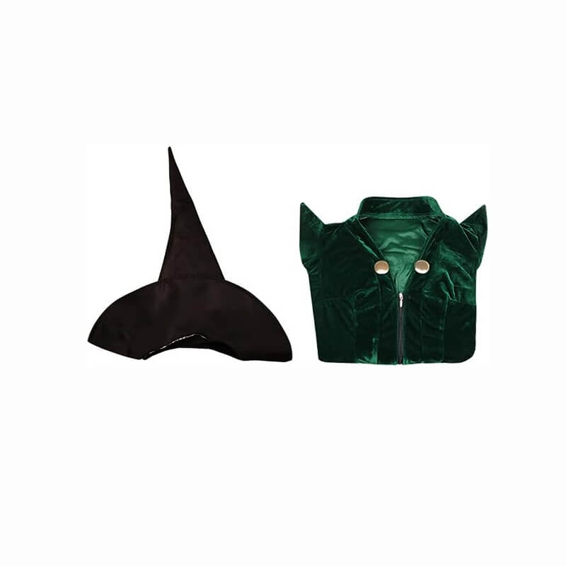 Professor Minerva McGonagall Cosplay Harry Potter Green Robe with Hat ACcosplay