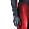 Spider-Man Miles Morales New Crimson Cowl Suit Cosplay Costume Jumpsuit