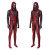 Spider-Man Miles Morales New Crimson Cowl Suit Cosplay Costume Jumpsuit