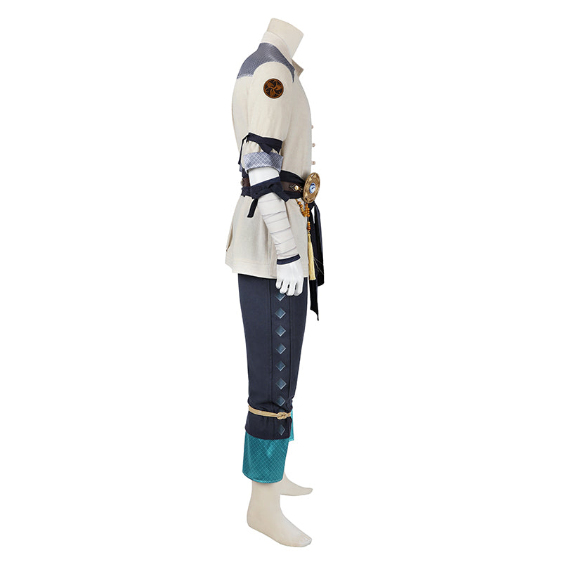 Raiden MK1 Cosplay Mortal Kombat 1 Raiden Costume Halloween Carnival Suit