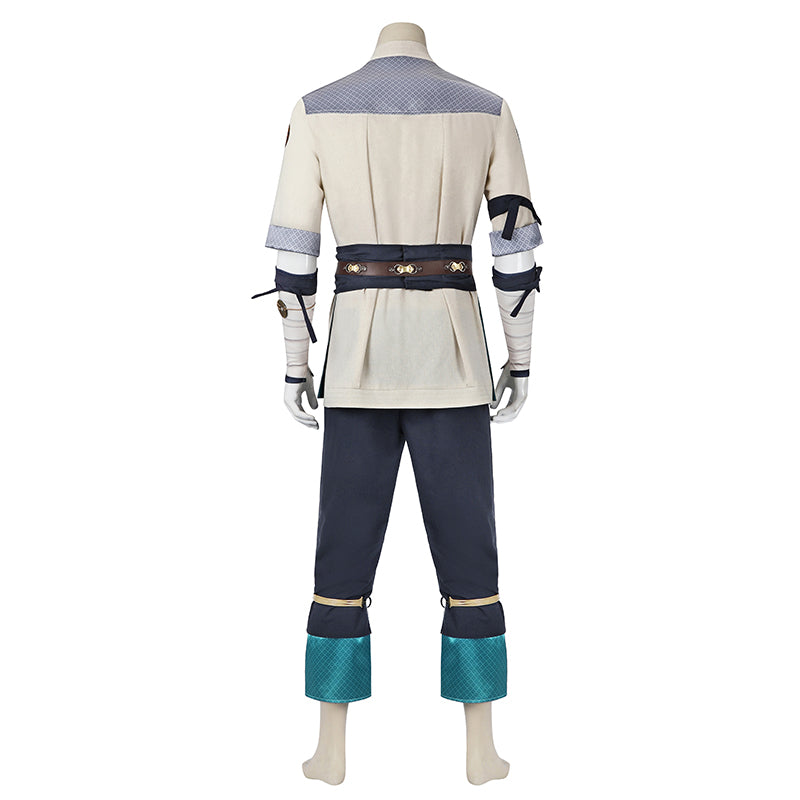 Raiden MK1 Cosplay Mortal Kombat 1 Raiden Costume Halloween Carnival Suit