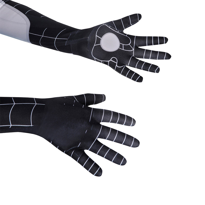 Spider Man PS5 Negative Cosplay Costume Kids Superhero Negative Jumpsuit