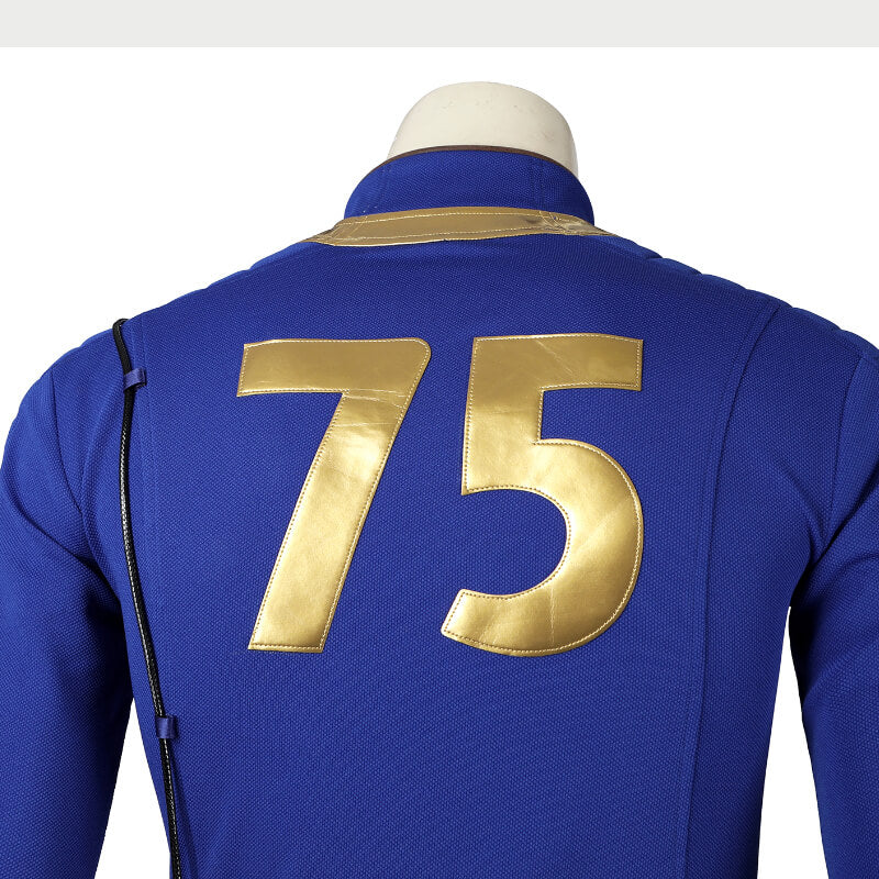 Fallout Vault Suit Fallout 4 Vault Jumpsuit No 75 Vault Dweller Costum fallout-vault-suit-fallout-4-vault-jumpsuit-no-75-vault-dweller-costum