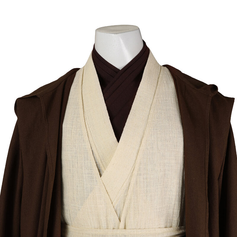 Obi Robe Obi Wan Kenobi Costume Revenge of The Sith Obi Wan Robe Adults Hallowe ...