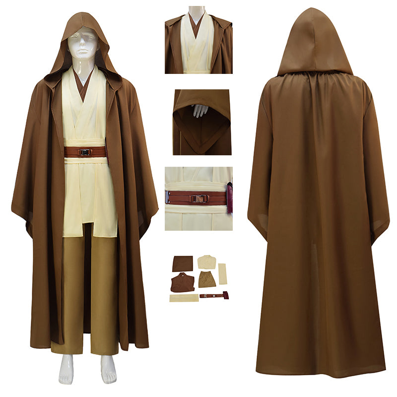 Star Wars The Sith Obi Wan Robe Adults cosplay costume Halloween Outfit ACcosplay