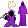 Purple Wizard Cloak Shadow Wizard Money Gang Purple Robe Halloween Costume ACcosplay