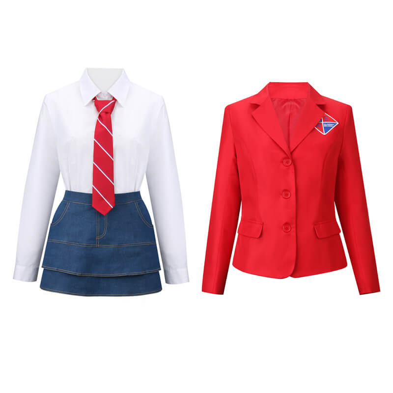 Mia Colucci Rebelde Outfits Rebelde Costume School Uniform Halloween Suit ACcosplay