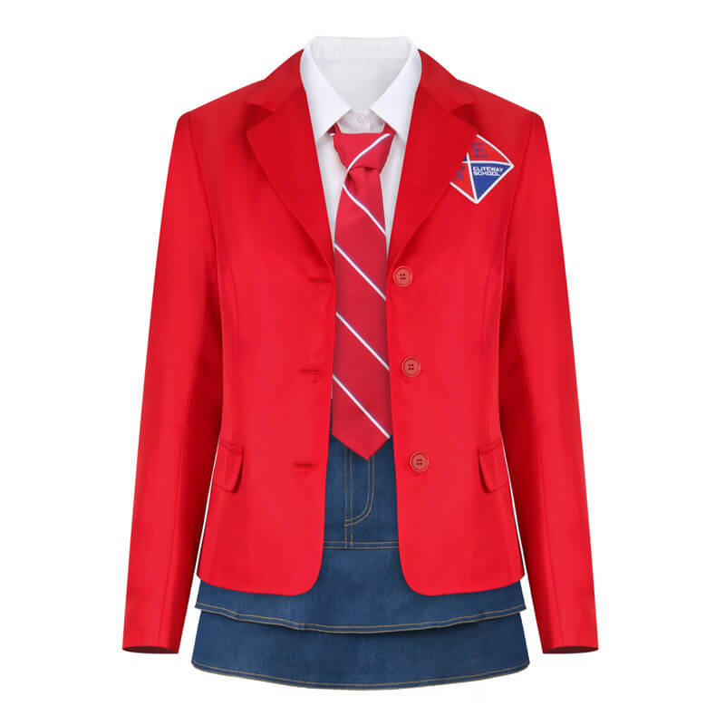 Mia Colucci Rebelde Outfits Rebelde Costume School Uniform Halloween Suit ACcosplay