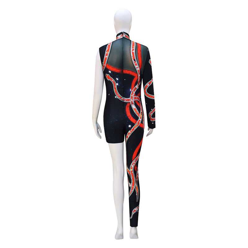 DIY Reputation Eras Tour Adults Black Red Snake Cosplay Costume ACcosp ...