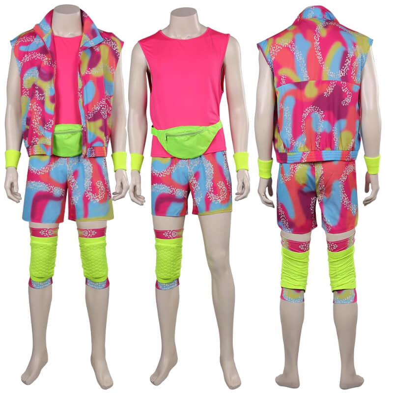 Ryan Gosling Ken Skater Outfit 2023 Barbie Ken Sportswear Cosplay Costume