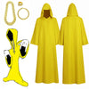 Yellow Wizard Robe Shadow Wizard Money Gang Halloween Hooded Cloak Outfits ACcosplay