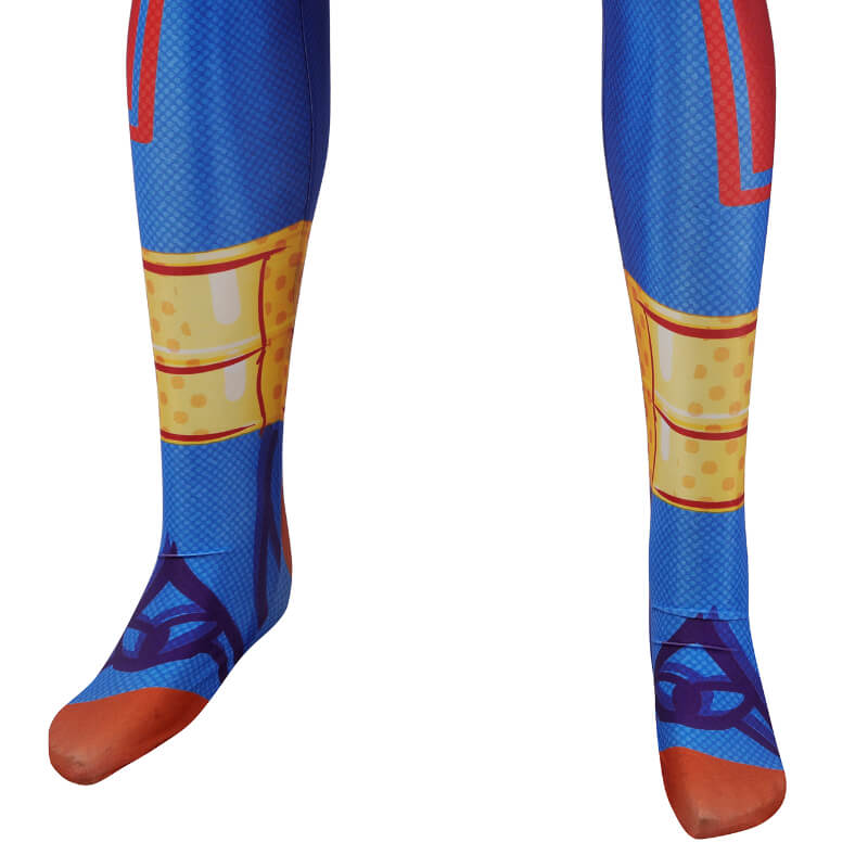 Spider-Man India Pavitr Prabhakar Jumpsuit Spider-Man Across the Spider-Verse 2023 Bodysuit Spiderman Costume
