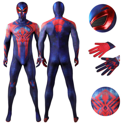 Spider-Punk Suit Spiderman Across The Spider Verse Bodysuit Halloween ...