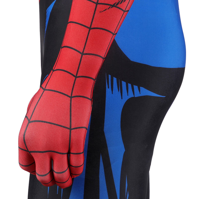 Spiderman PS5 Vintage Comic Book Suit Spiderman Classic Bodysuit Cosplay Costume