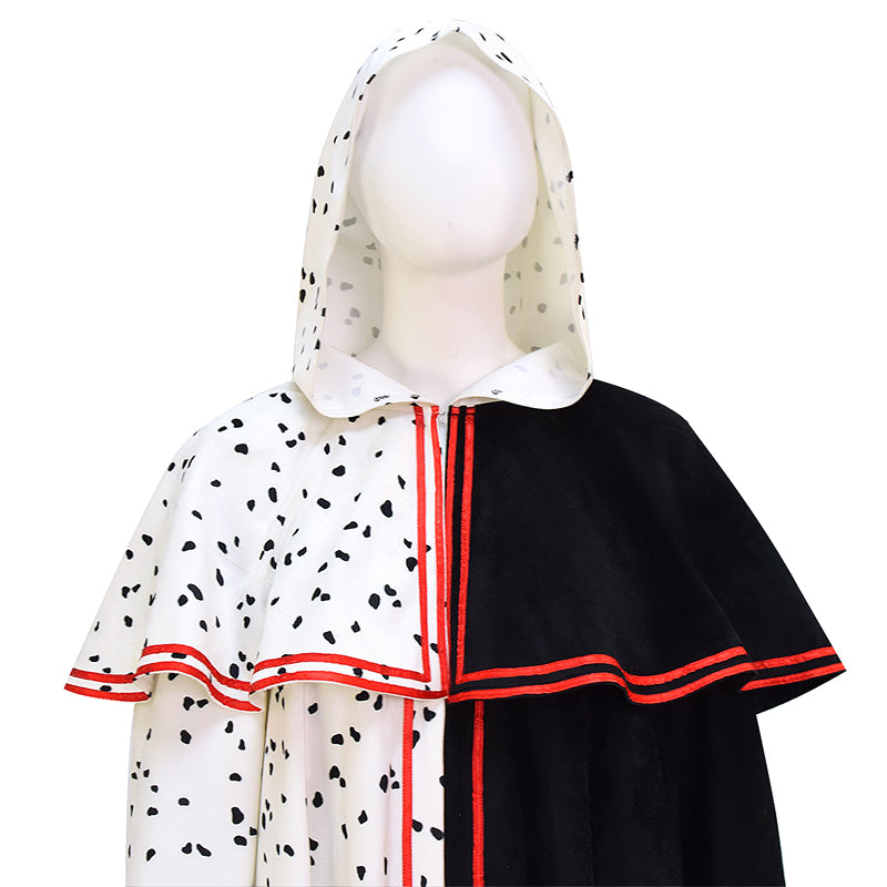 Spot Cloak Beige Cosplay Costume Suit Halloween Party Outfits