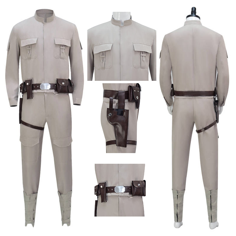 Luke Skywalker Costume Star Wars Episode V The Empire Strikes Cosplay Halloween Outfit