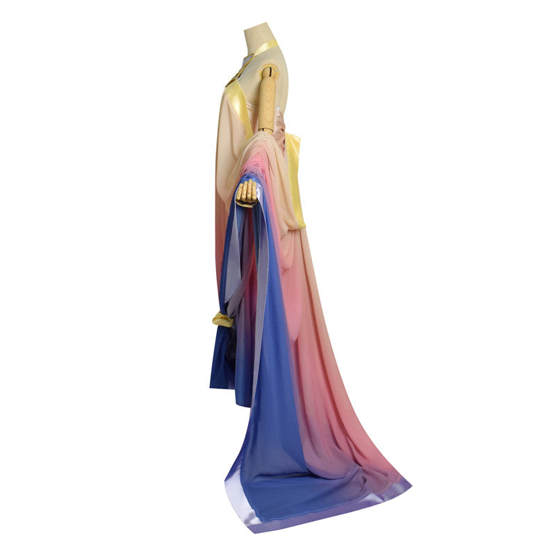 Star Wars Padme Lake Dress Padme Amidala Lake Rainbow Cosplay Halloween Costumes