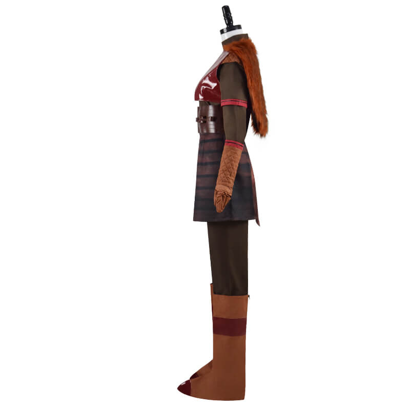 Star Wars The Armorer Cosplay The Mandalorian Costume Women Halloween Outfit