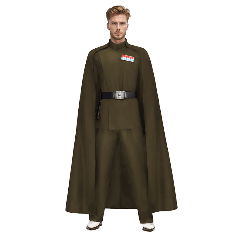 Star Wars Rogue One Orson Krennic Military Green Outfits for Halloween  Cosplay Costume