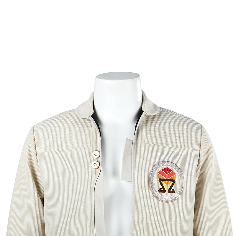 Star Wars: Skeleton Crew White Jacket Halloween Costume Daily Costume