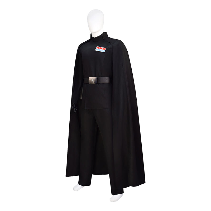 Rogue One Star Wars Orson Krennic Black Cosplay Costume for Halloween Outfits