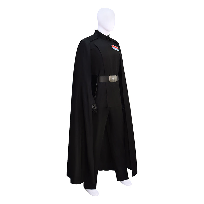 Rogue One Star Wars Orson Krennic Black Cosplay Costume for Halloween Outfits