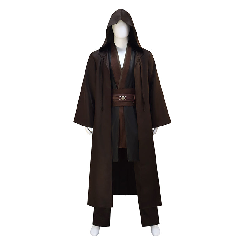 Star Wars Season 2 Obi-Wan Cosplay Costumes Obi-Wan Kenobi Coffee Color Outfits