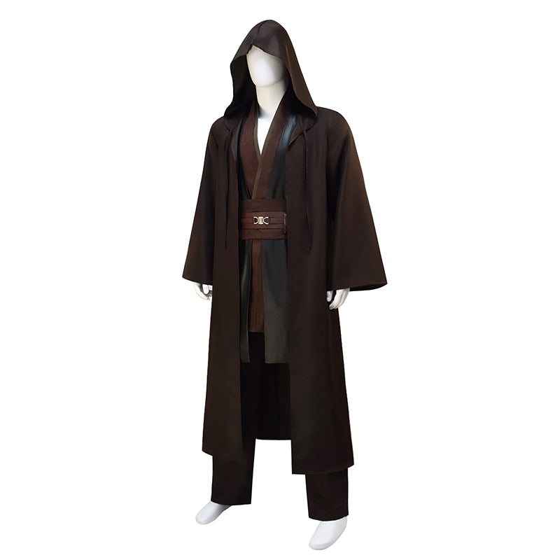 Star Wars Season 2 Obi-Wan Cosplay Costumes Obi-Wan Kenobi Coffee Color Outfits