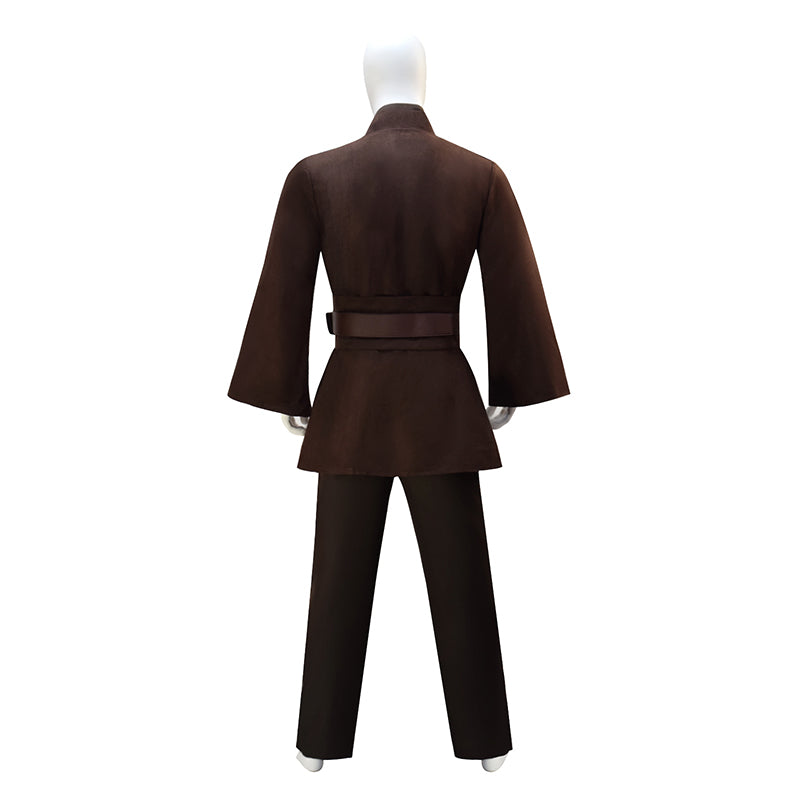 Star Wars Season 2 Obi-Wan Cosplay Costumes Obi-Wan Kenobi Coffee Color Outfits