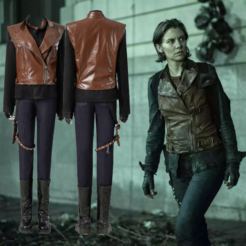 The Walking Dead Dead City Maggie Costume 2023 Halloween Cosplay Outfit for Women