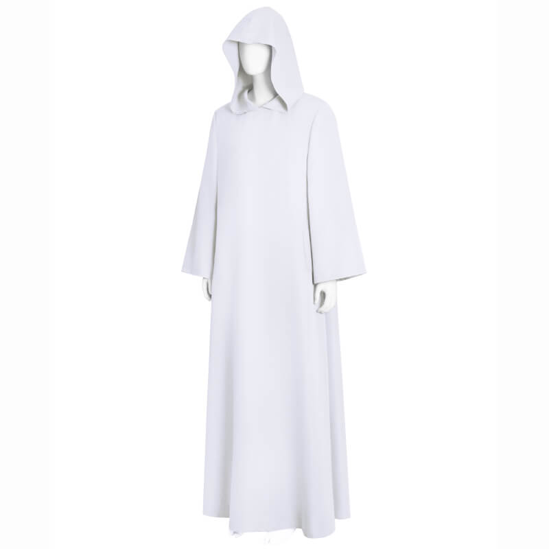 White Wizard Cloak Shadow Wizard Money Gang White Robe Halloween Costume ACcosplay