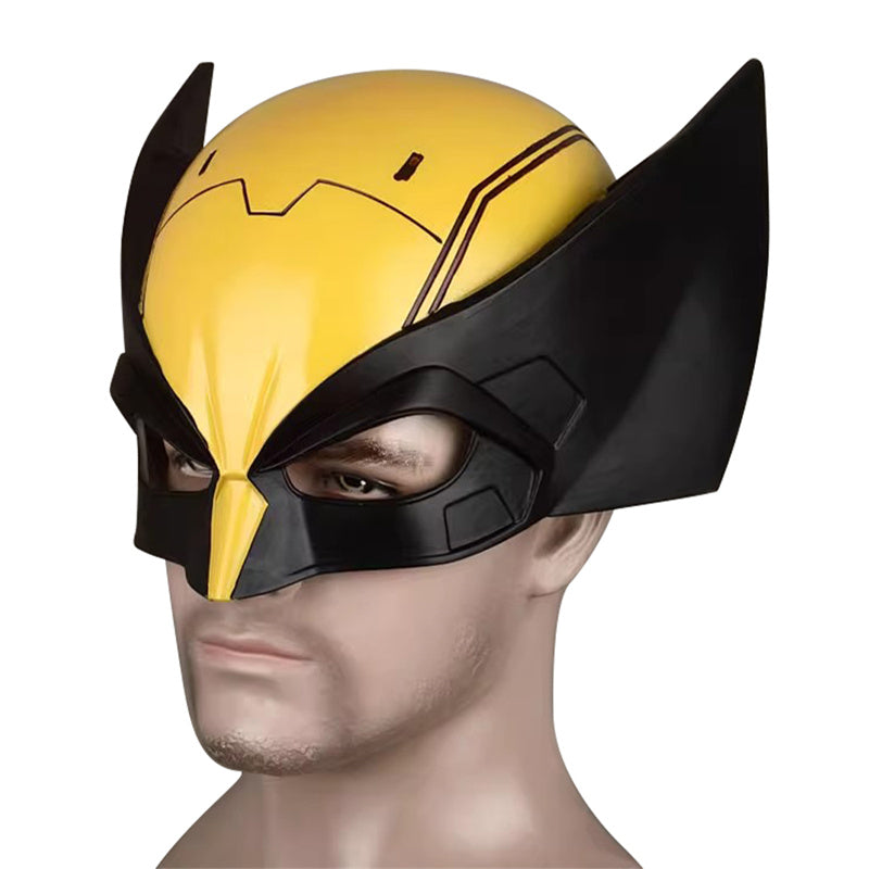 Wolverine Mask Deadpool 3 Wolverine Helmet Headwear Superhero Halloween Latex Mask