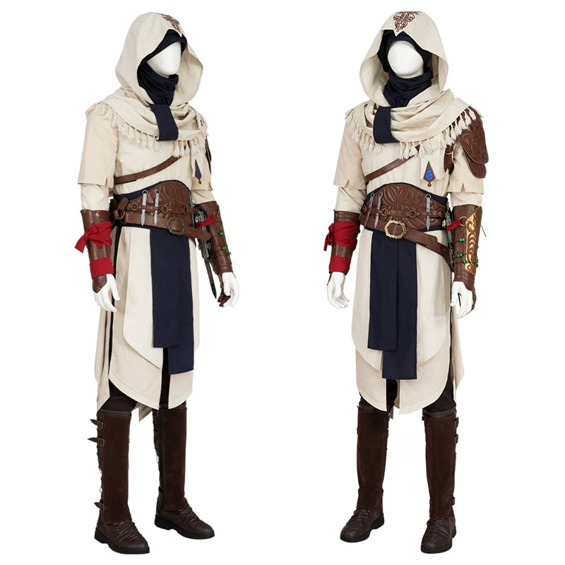 AC Mirage Basim Cosplay Game Assassins Creed Mirage Costume Halloween Carnival Suit