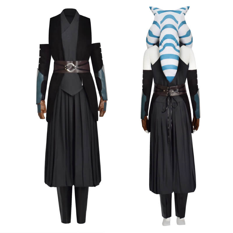 Ahsoka Costume Plus Size Star Wars Ahsoka Tan Costume Female Agsoka Cosplay Outfit ACcosplay