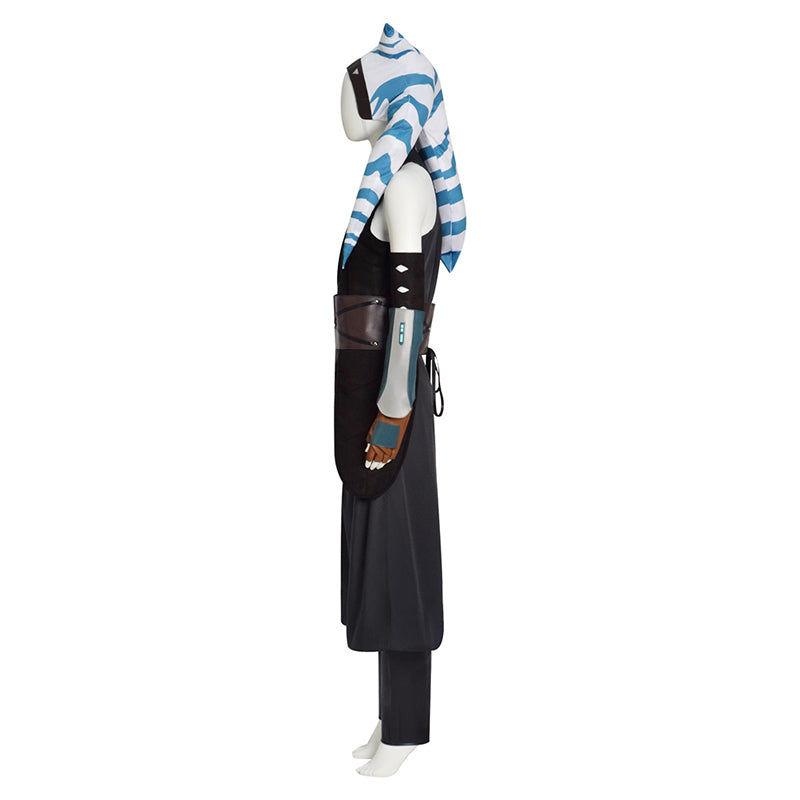 Ahsoka Costume Female Ahsoka Headpiece Plus Size Star Wars Ahsoka Tan Costume