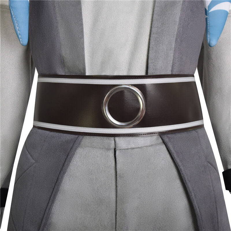 Ahsoka White Robe Ahsoka Tan Headpiece Plus Size Star Wars Ahsoka Halloween Costume