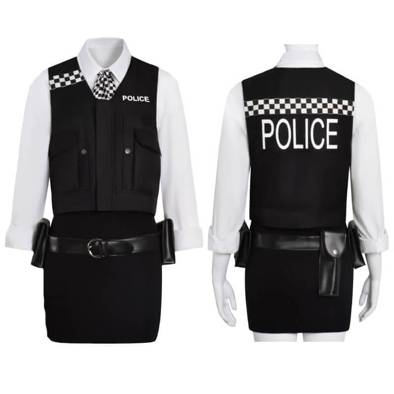 Doctor Who Amy Police Uniform Dr Who Amy Pond Costume ACcosplay
