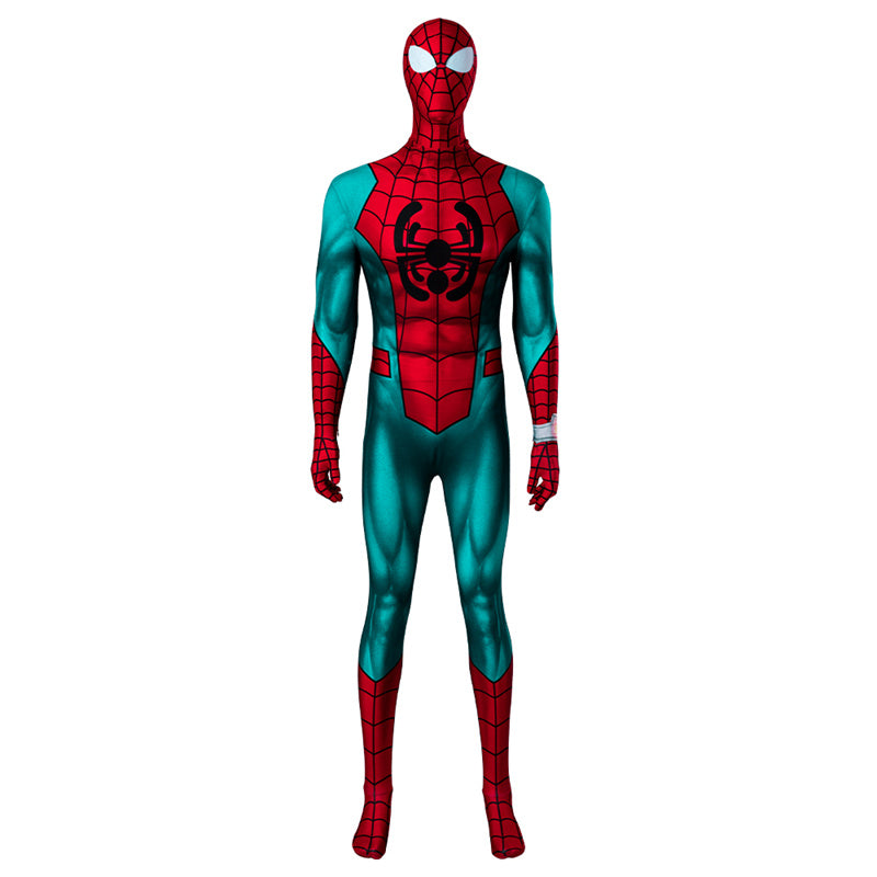 Spider-Man: Across the Spider-Verse Cosplay Costume 2023 Animed Spider Man Jumpsuit