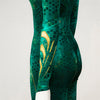 Mera Costume Aquaman 2 Mera Cosplay Supergirl Green Jumpsuit Halloween Carnival Suit