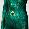 Mera Costume Aquaman 2 Mera Cosplay Supergirl Green Jumpsuit Halloween Carnival Suit