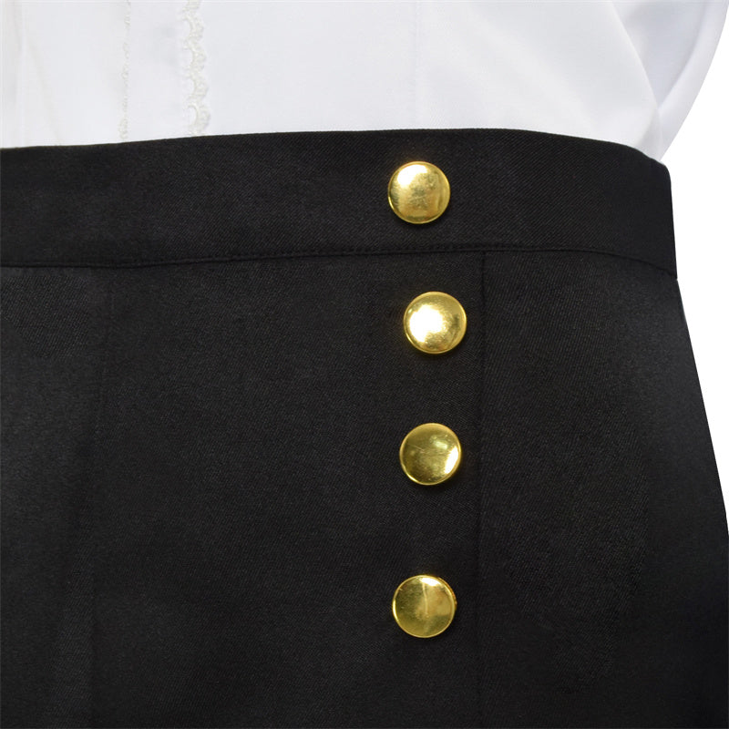 Resident Evil 4 Remake Monodrama Ashley Graham Shirt Cosplay Costume Halloween Party Suit