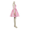 2023 Barbie Movie Cosplay Costume Margot Robbie Barbie Pink Dress Halloween Outfit
